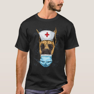 Krankenhaus Great Dane Notaufnahme Krankenschweste T-Shirt