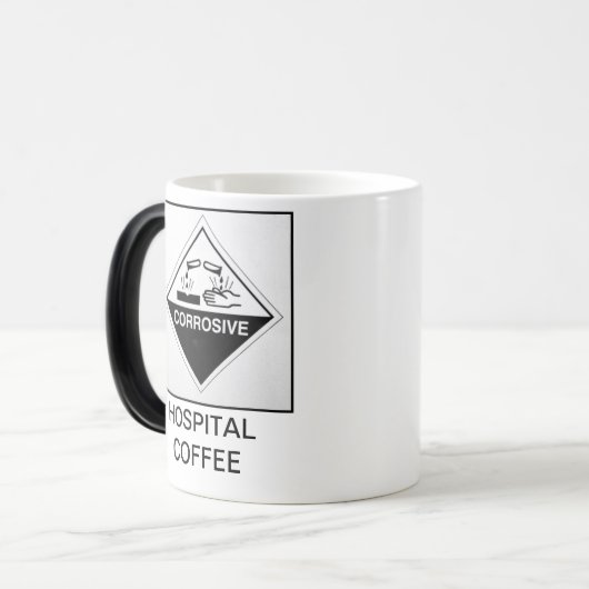 KRANKENHAUS-KAFFEE - ÄTZMITTEL VERWANDLUNGSTASSE (Vorderseite Links)