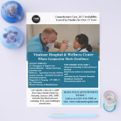 Krankenhaus- oder Klinikmarketing Flyer (Einzeln)