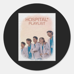Krankenhaus Playlist Kdrama Wise Doctor Life Jung Runder Aufkleber