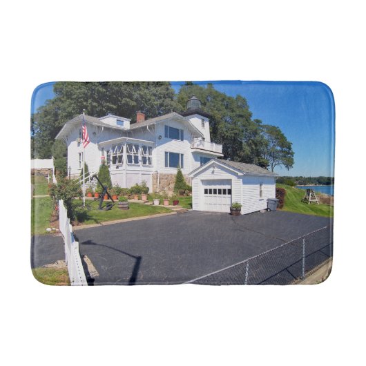 Krankenhaus Point Lighthouse, Massachusetts Badematte (Vorderseite)