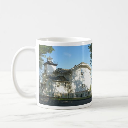 Krankenhaus Point Lighthouse, Massachusetts Kaffeetasse (Links)