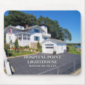 Krankenhaus Point Lighthouse, Massachusetts Mousepad (Vorne)