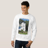 Krankenhaus Point Lighthouse, Massachusetts Sweatshirt (Vorne ganz)