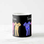 Krankenhaus scheuert Träger-Geschenke Kaffeetasse (Mittel)