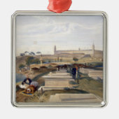 Krankenhaus und Friedhof, Scutari, Platte 'vom Se Silbernes Ornament (Vorne)