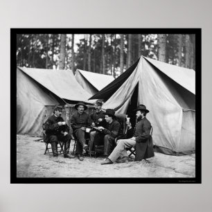 Krankenhaus-Verwalter in Petersburg, VA 1864 Poster