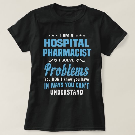 Krankenhausapotheker T-Shirt (Design vorne)