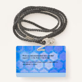 Krankenhausärzte Krankenschwestern RN Mitarbeiter  Ausweis (Rückseite mit Schlüsselband)