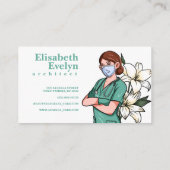 Krankenhausärztliche Fachberatung Visitenkarte (Rückseite)