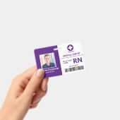 Krankenhausärztlicher Mitarbeiter Registered Nurse Ausweis (Handheld)