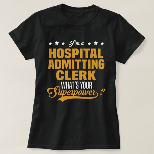 Krankenhausaufenthalt T-Shirt (Design vorne)