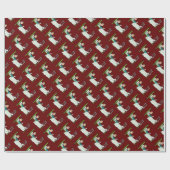 Krankenhausbett Geschenkpapier (Flach)