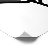 Krankenhausbett Poster (Ecke)