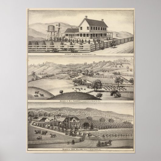 Krankenhäuser, Residenzen Poster (Vorne)