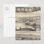 Krankenhäuser, Residenzen Postkarte (Vorne/Hinten)