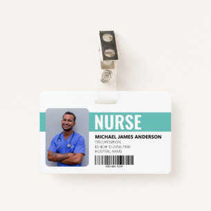 Krankenhauspersonal Krankenpflege-ID-Abzeichen Ausweis