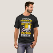 Krankenhauspharmaker Nachbarschaftshilfe Experte T-Shirt (Vorne ganz)