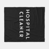 Krankenhausreiniger Fleecedecke (Vorderseite (Horizontal))