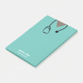 Krankenhausspital Scrubs American Business Ca Post-it Klebezettel (angewinkelt)