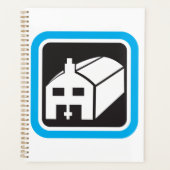 Krankenhausstall - Symbol für Minimalistische Gesu Planer (Vorderseite)