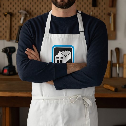 Krankenhausstall - Symbol für Minimalistische Gesu Schürze