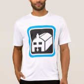 Krankenhausstall - Symbol für Minimalistische Gesu T-Shirt (Vorderseite)