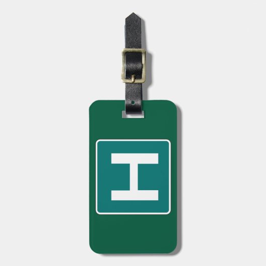 Krankenhausstraßenschutzeinrichtung Gepäckanhänger (Vorderseite vertikal)