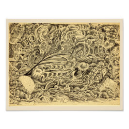 Krankenkammer von Brian Benson Fotodruck