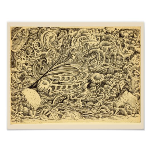 Krankenkammer von Brian Benson Fotodruck (Vorne)