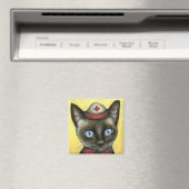 Krankenkatze Magnet (In Situ (Geschirrspüler))