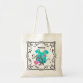 KRANKENKURSE - LEBEN - Personalisiertes Zitat Tragetasche (Vorne)