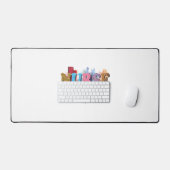 Krankenleben Schreibtischunterlage (Tastatur & Maus)