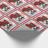 Krankenpflege 2 Weihnachtswrapping Paper Geschenkpapier (Ecke)