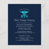 Krankenpflege Abschluss 2025 Foto Einladung (Vorderseite)