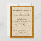 Krankenpflege-Abschluss-Einladung Einladung (Rückseite)