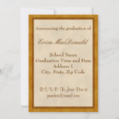 Krankenpflege-Abschluss-Einladung Einladung (Rückseite)