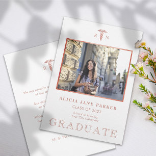 Krankenpflege Abschluss Foto Rose Gold Glitzer