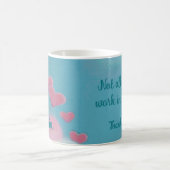Krankenpflege Angel Monogramm Kaffeetasse (Mittel)