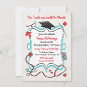 Krankenpflege Ärztlicher Abschluss Einladung mit S (Vorderseite)