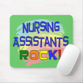 Krankenpflege-Assistenten FELSEN Mousepad (Mit Mouse)