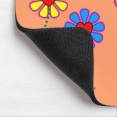Krankenpflege-Assistenten-Geschenke--Blumenmuster Mousepad (Ecke)