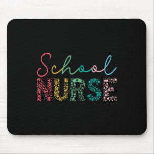 Krankenpflege auf Schulkrankenmaterial grafisch Mousepad