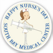 Krankenpflege Aufkleber (Vorderseite)