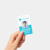 Krankenpflege Ausweis mit Foto (Handheld)