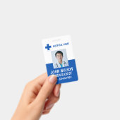 Krankenpflege Ausweis mit Foto (Handheld)
