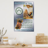 Krankenpflege bei TSBI...Du kannst es tun! Poster (Küche)