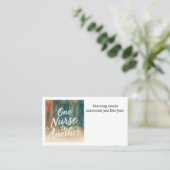 Krankenpflege braucht jemanden wie Sie die Karte n (Stehend Vorderseite)