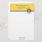 Krankenpflege Briefpapier (Vorne/Hinten)