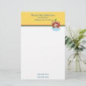 Krankenpflege Briefpapier (Stehend Vorderseite)